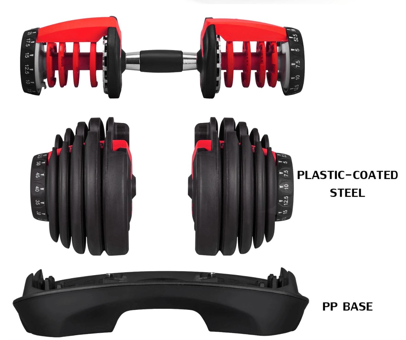 Dumbell (Adjustable Weights)